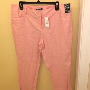 Spring color capris by New York & co!